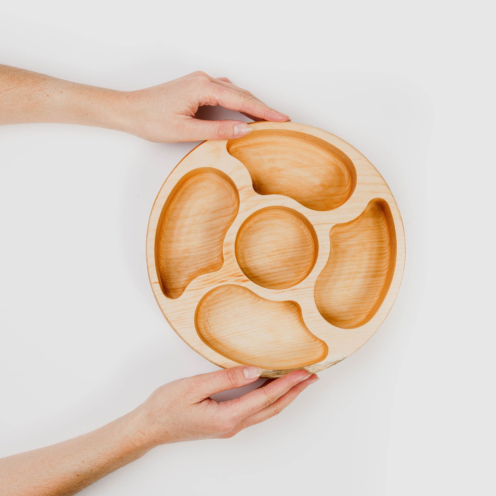 Менажница из Сибирского кедра