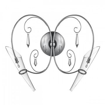 Бра 755624 хром/прозрачный Scarabeo Lightstar