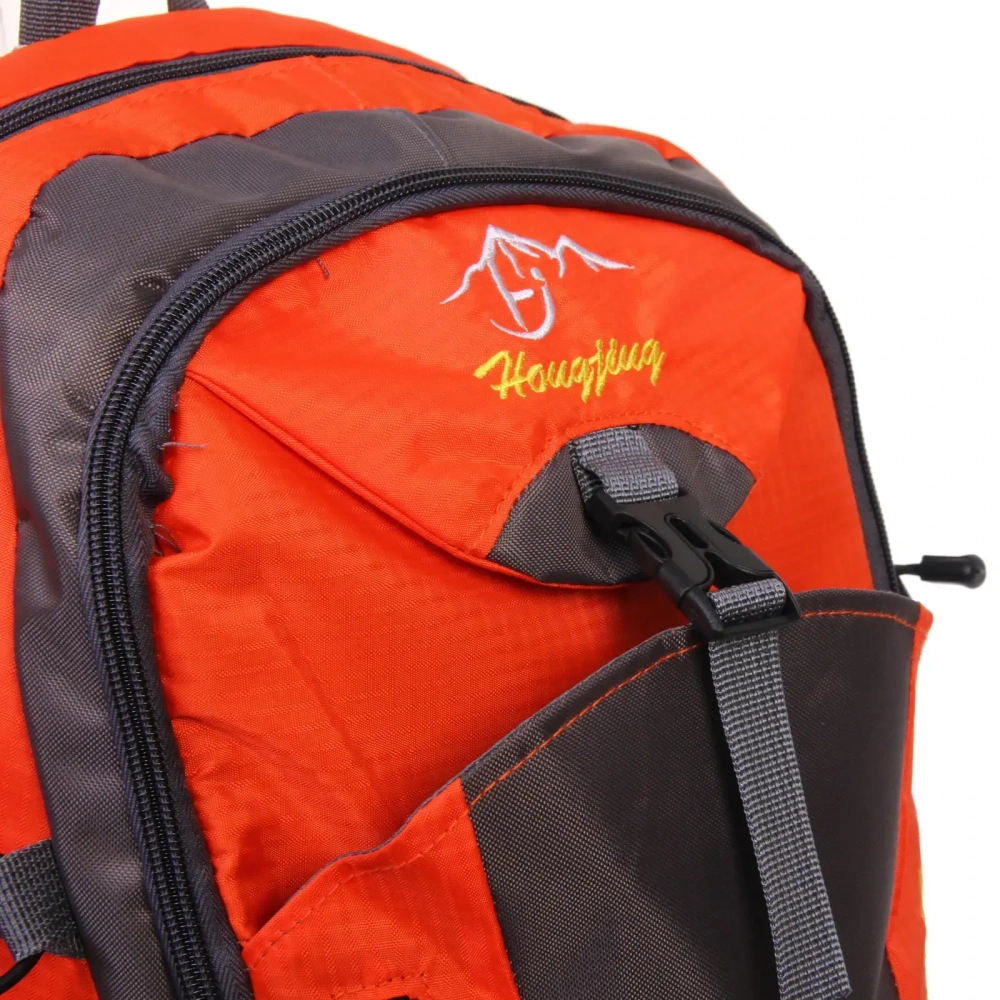 Рюкзак туристический 30л, цвет оранжево-серый 3301