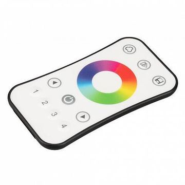 Кнопочный радиопульт с сенсорным кольцом 037675 SMART-RF-801-52-4G-1SC-RGB White (3V, 2.4G) белый INTELLIGENT Arlight