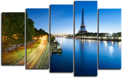 Модульная картина"Остров Сите"