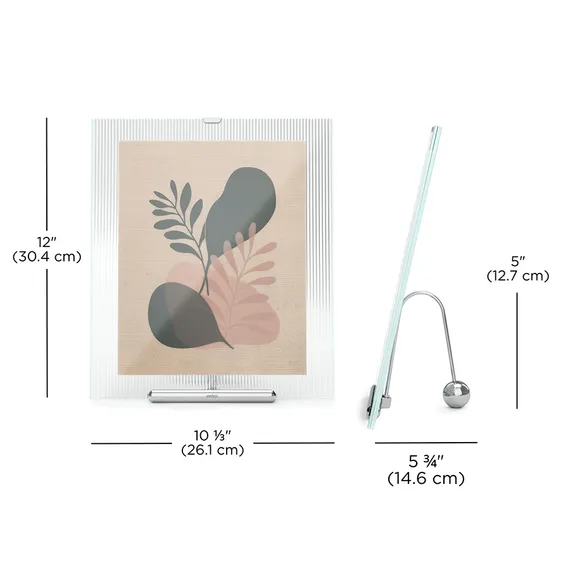 Фоторамка flute, 26х30 см, хром