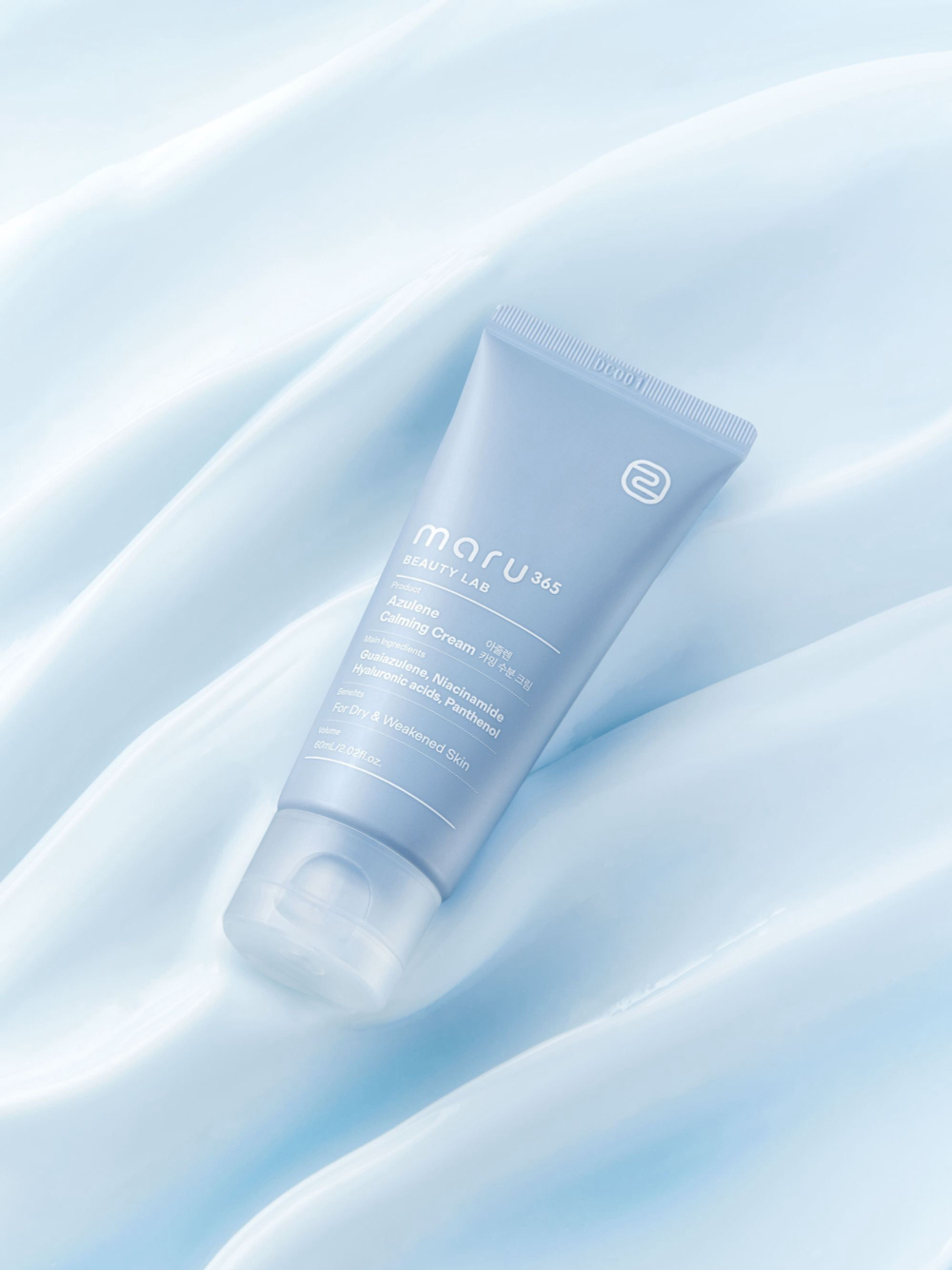 [MARU365 BeautyLab] Крем для лица успокаивающий и увлажняющий с азуленом Azulene Calming Cream, 60 мл