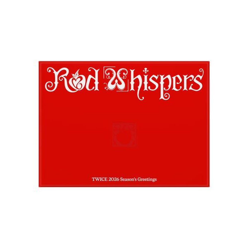 Набор TWICE 2026 SEASON'S GREETINGS 'RED WHISPERS'