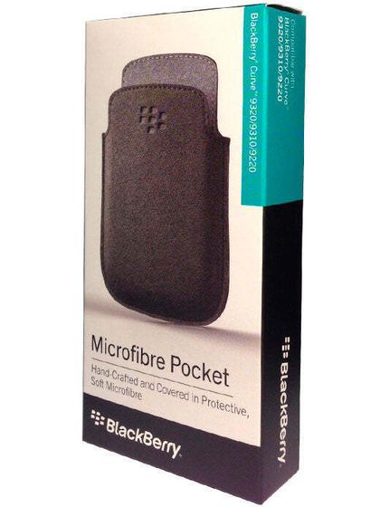 BlackBerry Чехол BlackBerry 9320 Microfibre Pocket Black