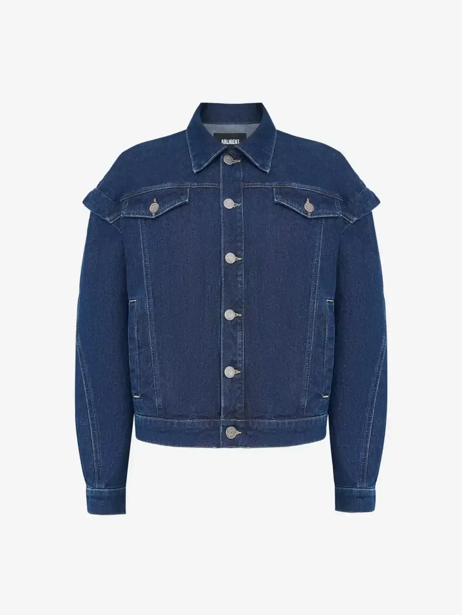 Куртка из денима синяя