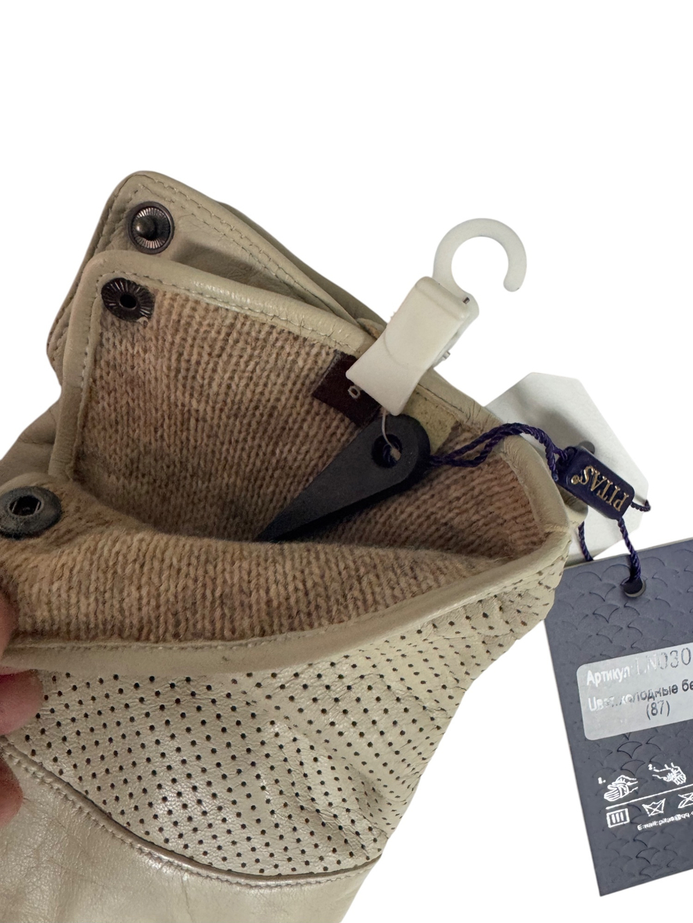 Перчатки. Женские. Материал верха: Кожаные люкс качества. Подклад: Трикотаж-шерсть. 5 шт в упаковке.