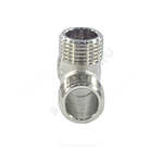 Тройник латунь никель Ду 15 (1/2") НР/НР/НР SantechSystems