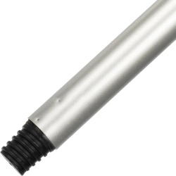 Рукоятка (ручка) для инвентаря NV 130 см алюминий d22 мм жёлтая (с еврорезьбой, с отверстием для подвешивания)