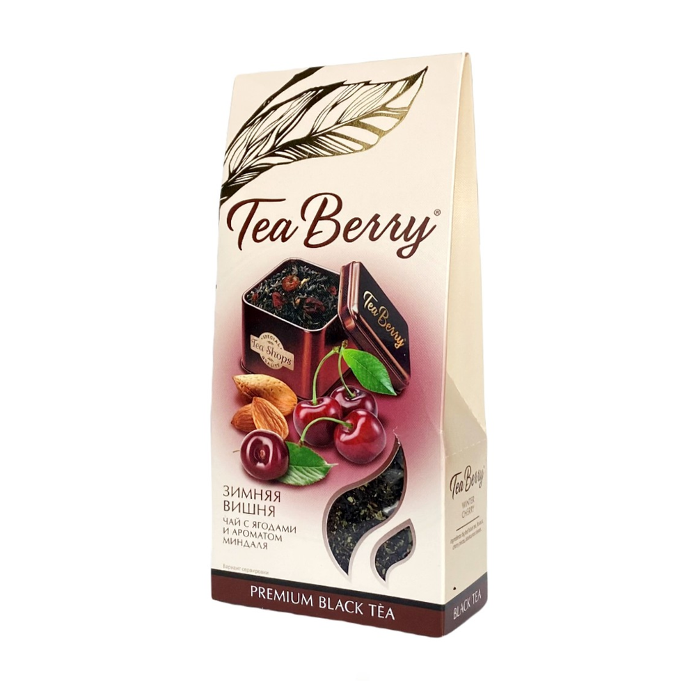 Чай черный Tea Berry Зимняя Вишня, 100 г