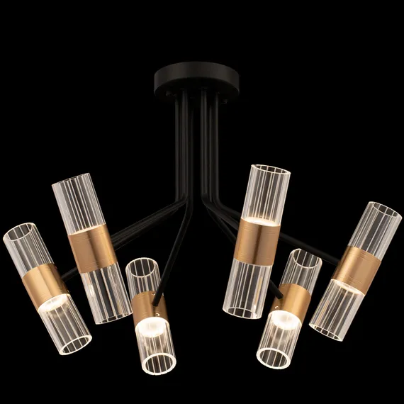 Люстра FR6038CL-L60B Миа 50 Вт LED Freya fr6038cl-l60b