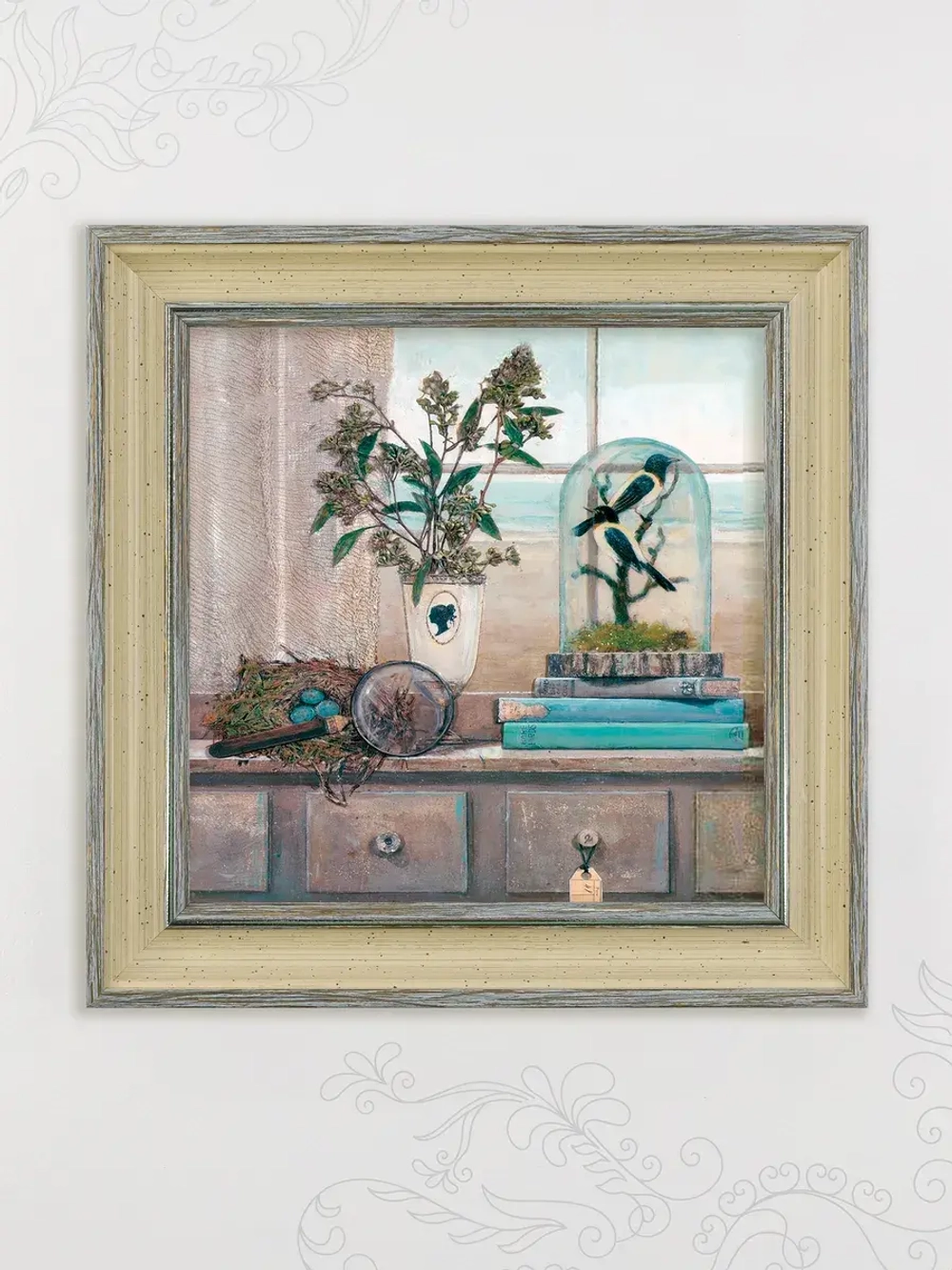 Картина настенная интерьерная на холсте в раме