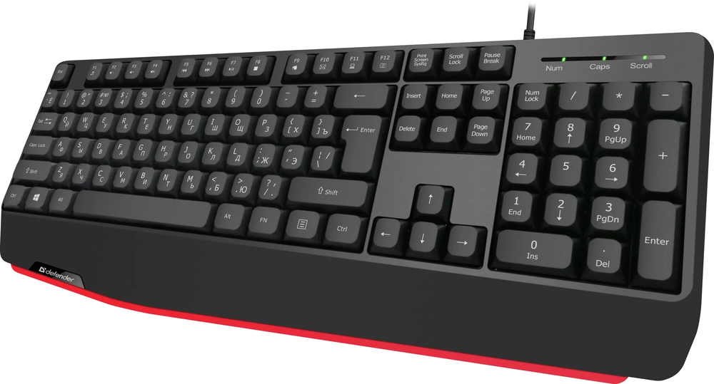 Клавиатура Defender Atom HB-546 (USB) Black