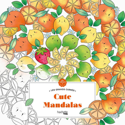 Hachette  раскраска по номерам  Cute mandalas
