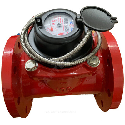 Счётчик г/в и х/в турбинный Ду 80 Ру16 90С L=220мм фл импульсный Экомера-Ф ЭКОМЕРА