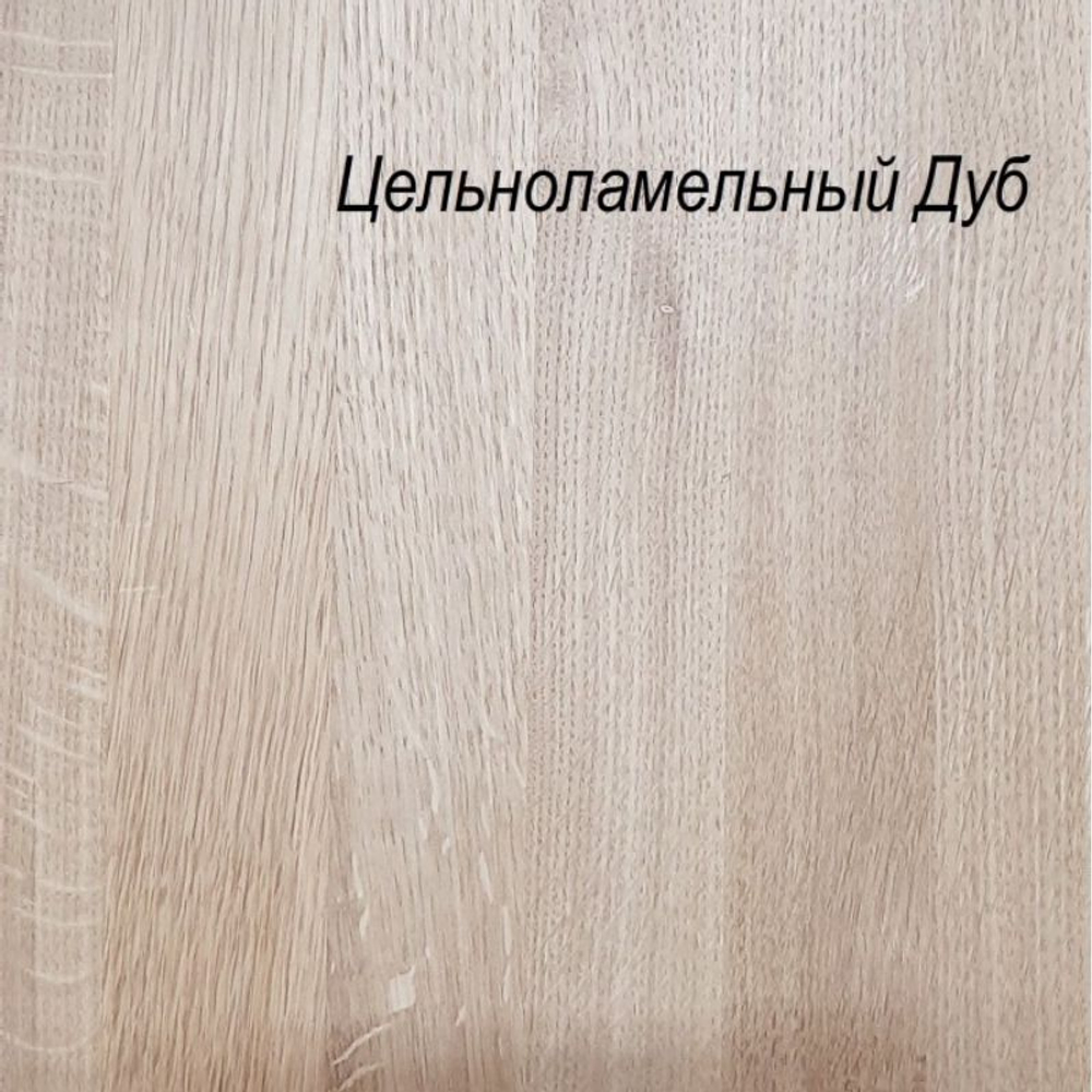 Кровать без изголовья из дуба цельноламельного Луго Модерн 180x200