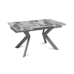 Стол раскладной Bridge (140+40+40), керамика глянцевая Pandora