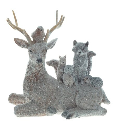 GAEM Фигурка декоративная "Олень", L23 W12 H23 см
