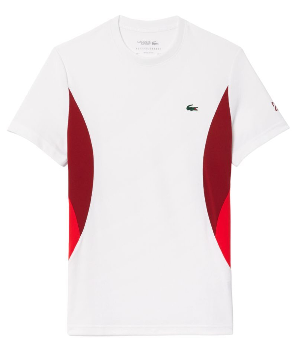 Novak djokovic t shirt lacoste new arrivals