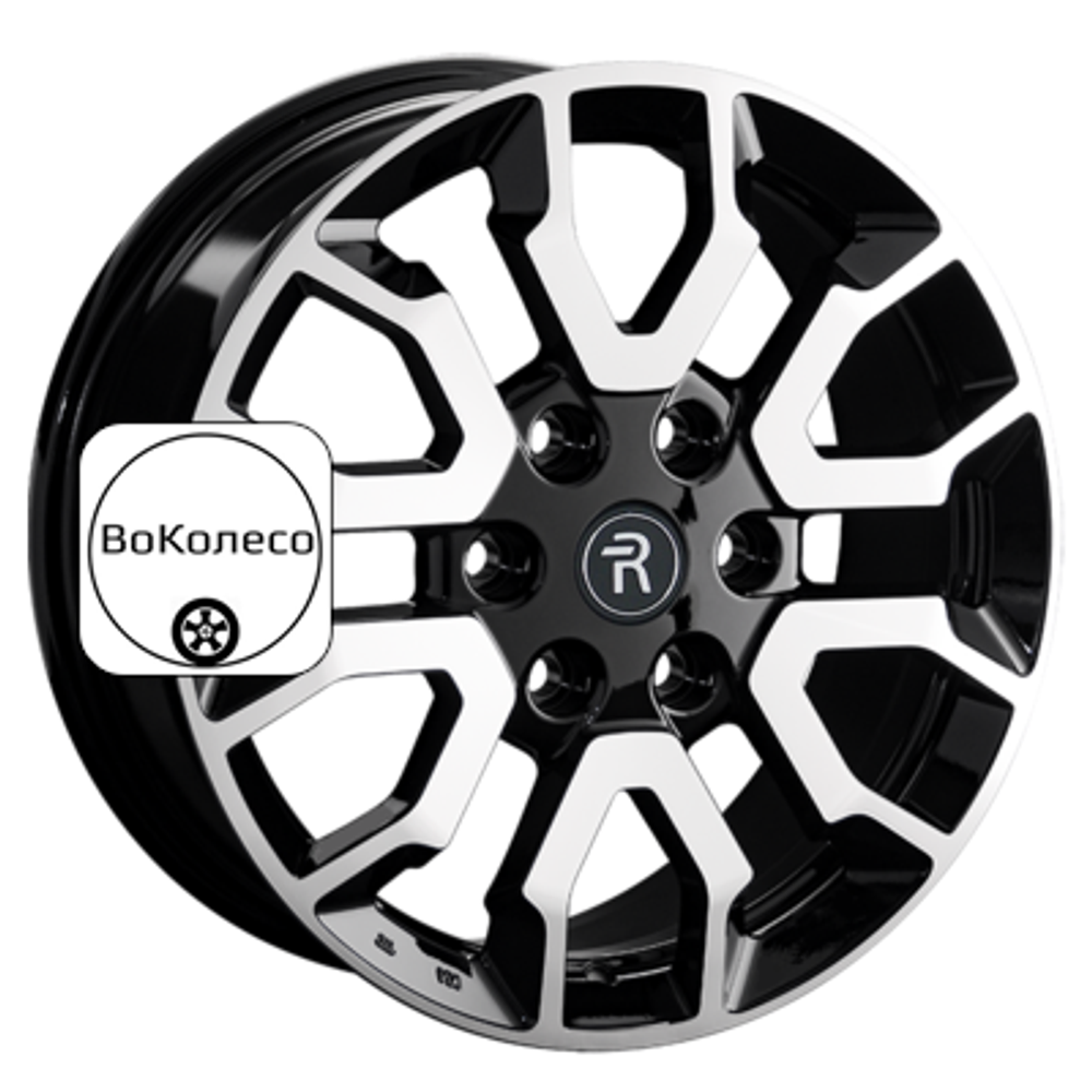 7,5x18/6x139,7 ET55 D95,1 LX242 BKF (пш, C570) Replay