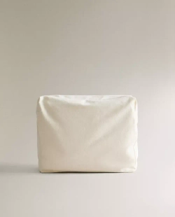 ZARA HOME ПЛЯЖНАЯ КОСМЕТИЧКА, ЭКРЮ