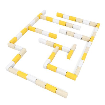 Мягкий спортивный модуль Romana «Лабиринт» (миди) (pastel)