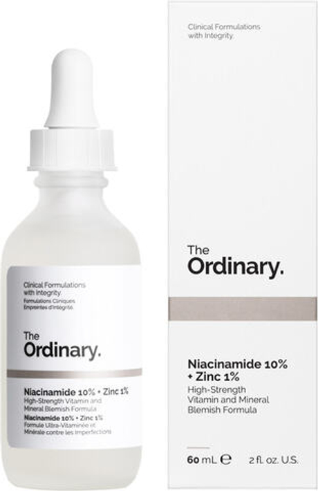 The Ordinary Сыворотка для проблемной кожи Niacinamide 10% + Zinc 1%, Ниацинамид+цинк 60 мл (96511)