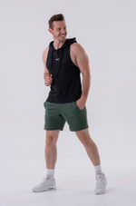 Шорты 	Relaxed-fit Shorts with Side Pockets 319 Зеленые