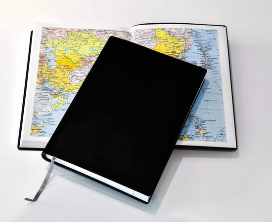 Ежедневник Santiago кремовая бумага