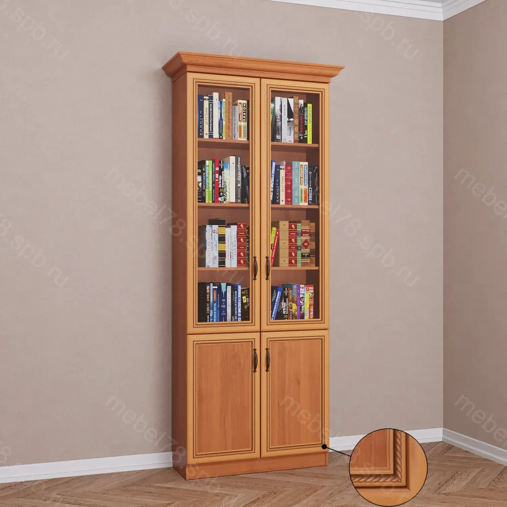 Шкаф книжный 2/3