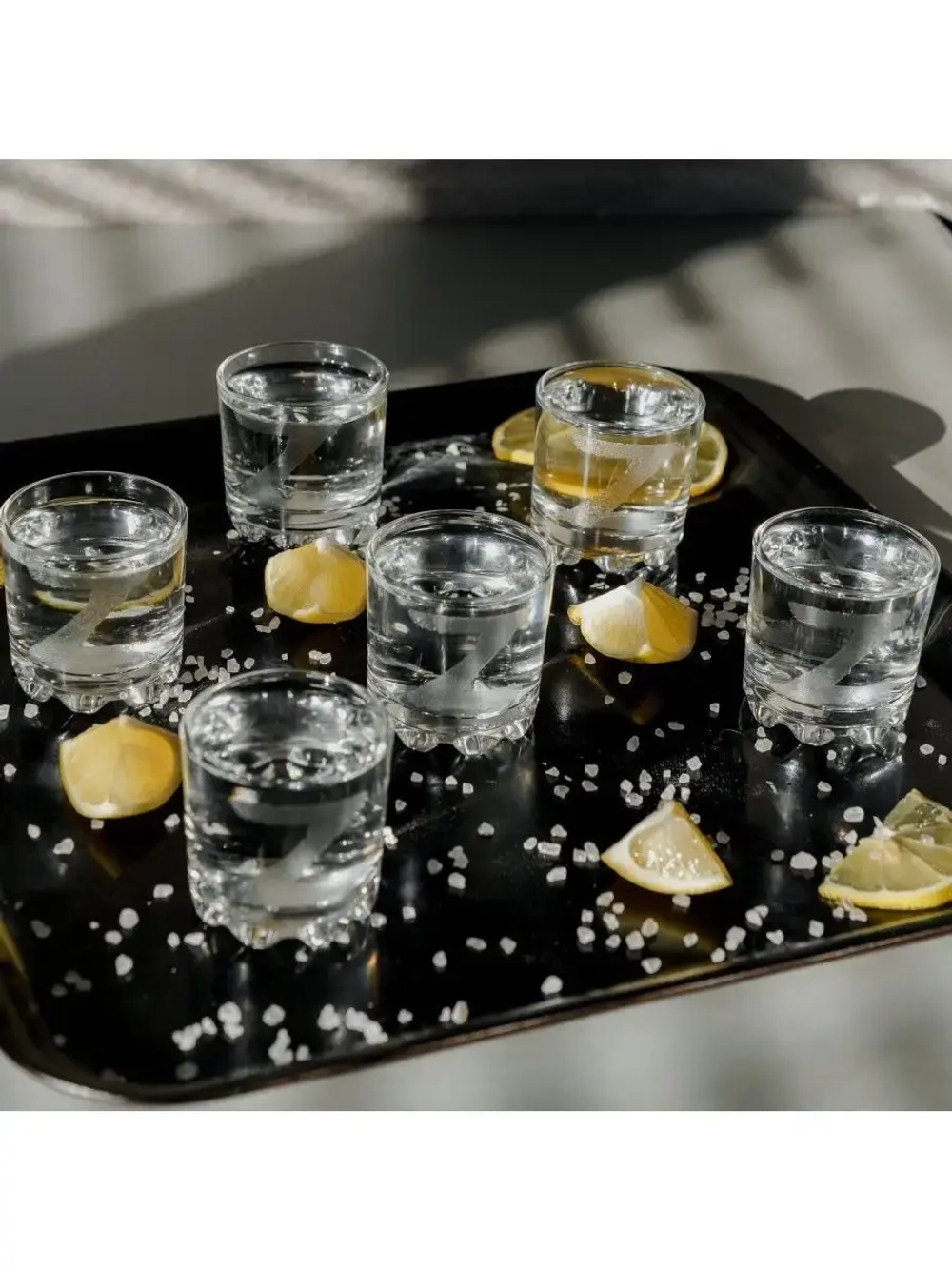 Набор рюмок стеклянных "Z" 6 шт 50 мл