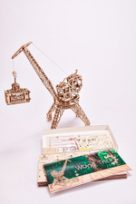 Механический 3D-пазл из дерева Wood Trick Кран