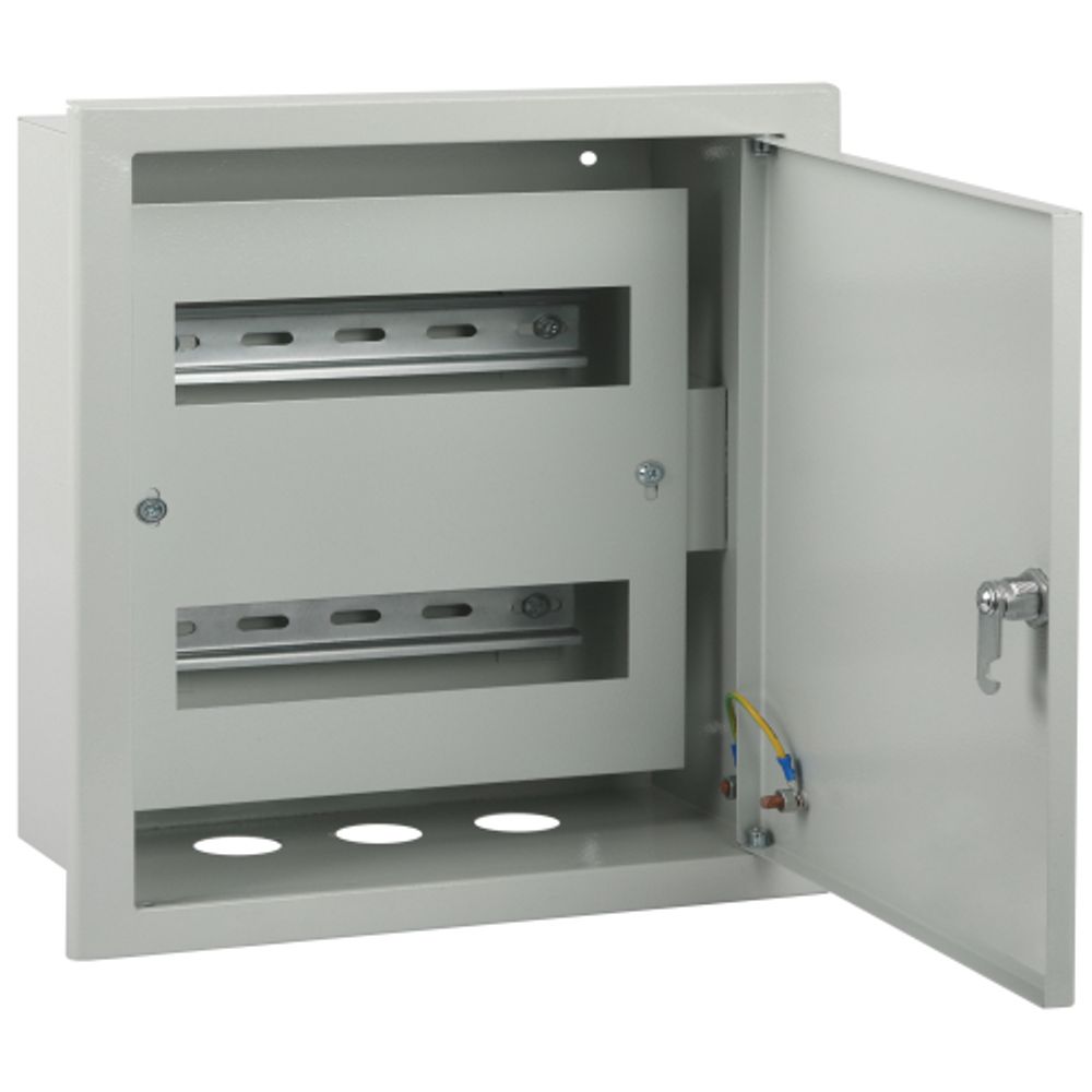 Корпус металлический встраиваемый ЭРА ЩРВ-24 (330х300х120) IP31 УХЛЗ серый | Корпуса металлические модульные
