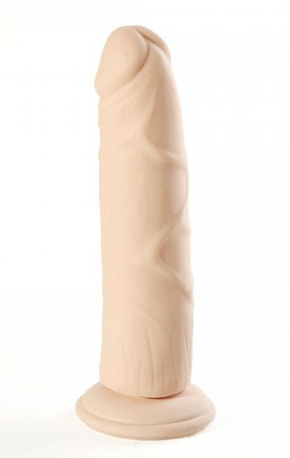 Телесный фаллоимитатор JoyStick на присоске - 17,3 см. (Цвет: телесный)