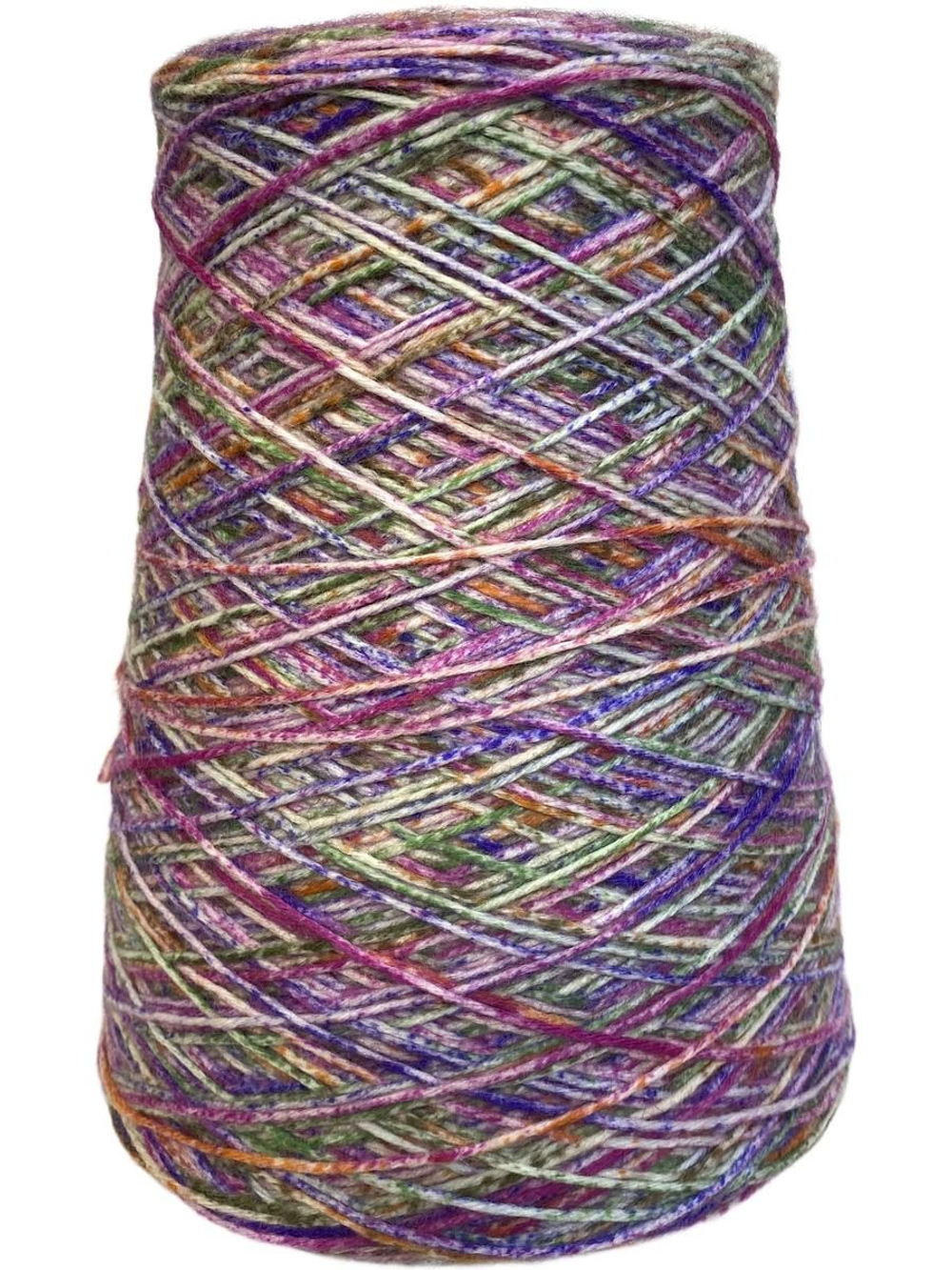 Пряжа на бобине (Италия) 80% шерсть мериноса 20% п/а 100г-315м 460г