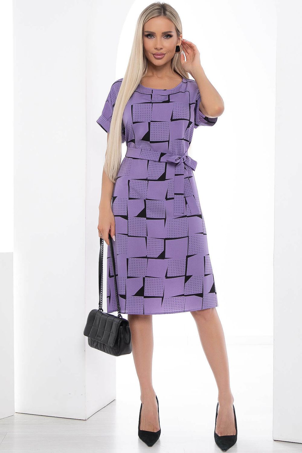 Платье "Бренди" (сирень) П8977 LT Collection (Акция)