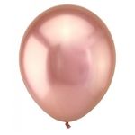 Шар (12"/30 см) Розовое золото, Зеркальный 50 шт.