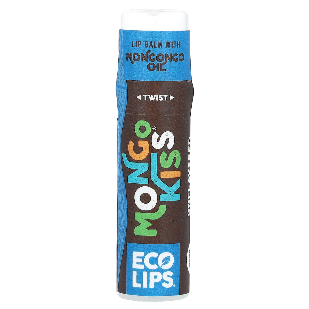 Eco Lips, Mongo Kiss, бальзам для губ, без добавок, 7 г (0,25 унции)