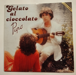Винтажная виниловая пластинка LP Pupo Gelato Al Cioccolato (Italy 1979)