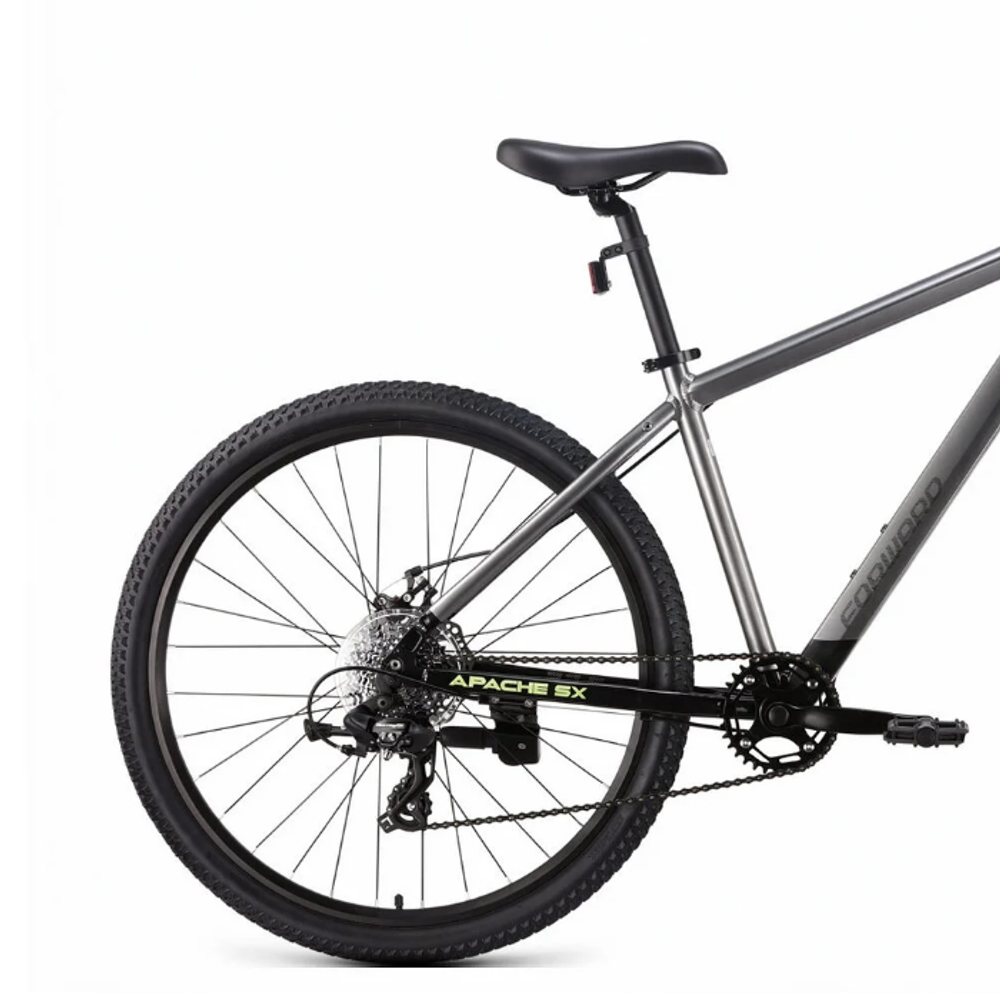 Велосипед 27,5" FORWARD APACHE SX, рама 15" светлый серо-голубой / тёмно-серый 2026