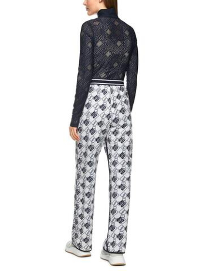 Marc Cain Брюки двусторонние с принтом