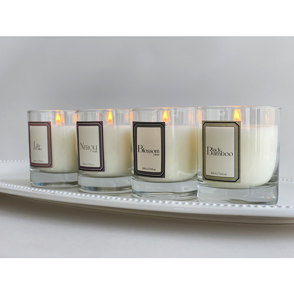 Свеча ароматическая Ambientair Sublime Цитрусовый цвет