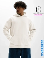 Худи оверсайз с капюшоном и начесом