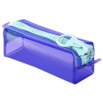 Пенал BRAUBERG с объемной "тракторной" молнией 1 отделение ПВХ 22х8х6 5 см "Contrast mint" (2 штуки в упаковке)