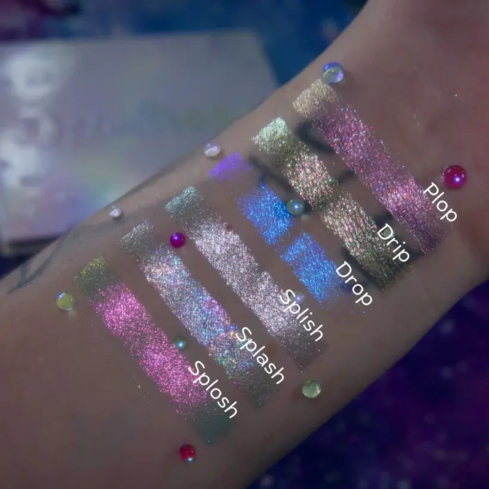 Dieverune Cosmetics Dewdrops palette
