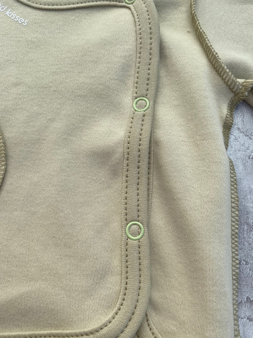 Распашонка HUGS AND KISSES (RANT) Light Green (Размер: 62)