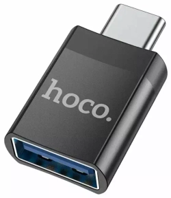 Переходник гнUSB--Type-C 3.0  HOCO UA17