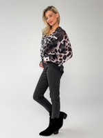 Джинсы Denim 2822 зауженные к низу однотонные