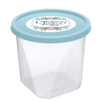Контейнер для продуктов круглый 1л (голубой)