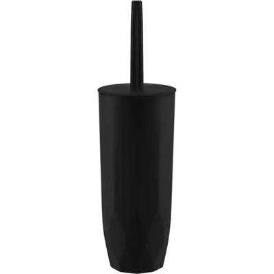 Комплект WC (ершик+подставка) Keeplex Light черный лотос